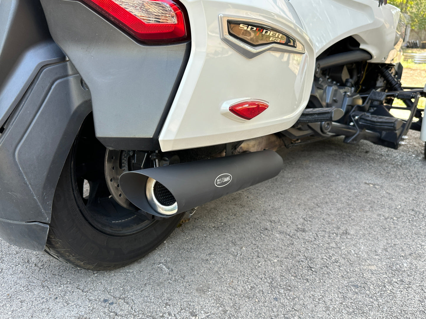 2016-2026 Can-Am Spyder F3 touring or limited Punisher Series Exhaust