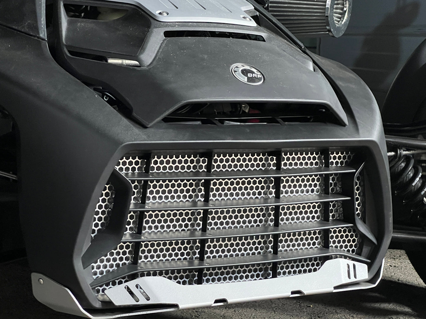 Ryker Skid Plate, Radiator Protection Grill and Air Vent Grill Kit - Choose Your Color