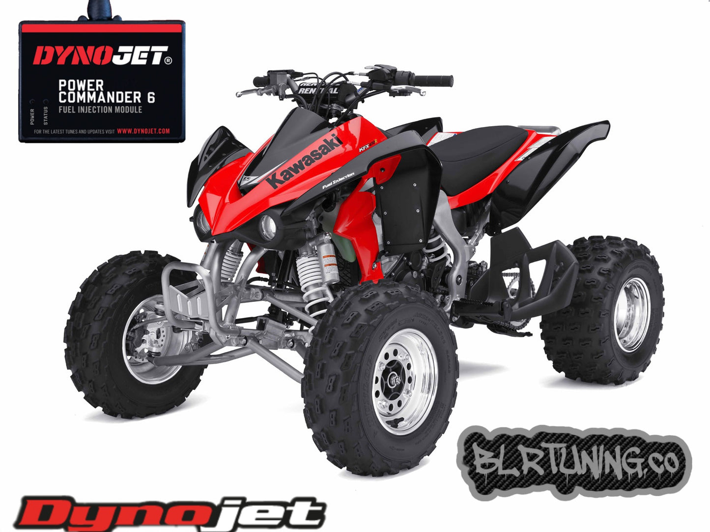 KAWASAKI KFX450R 2008 - 2014 DYNOJET PC6 WITH OPTIONAL CUSTOM TUNING BY BLR TUNING
