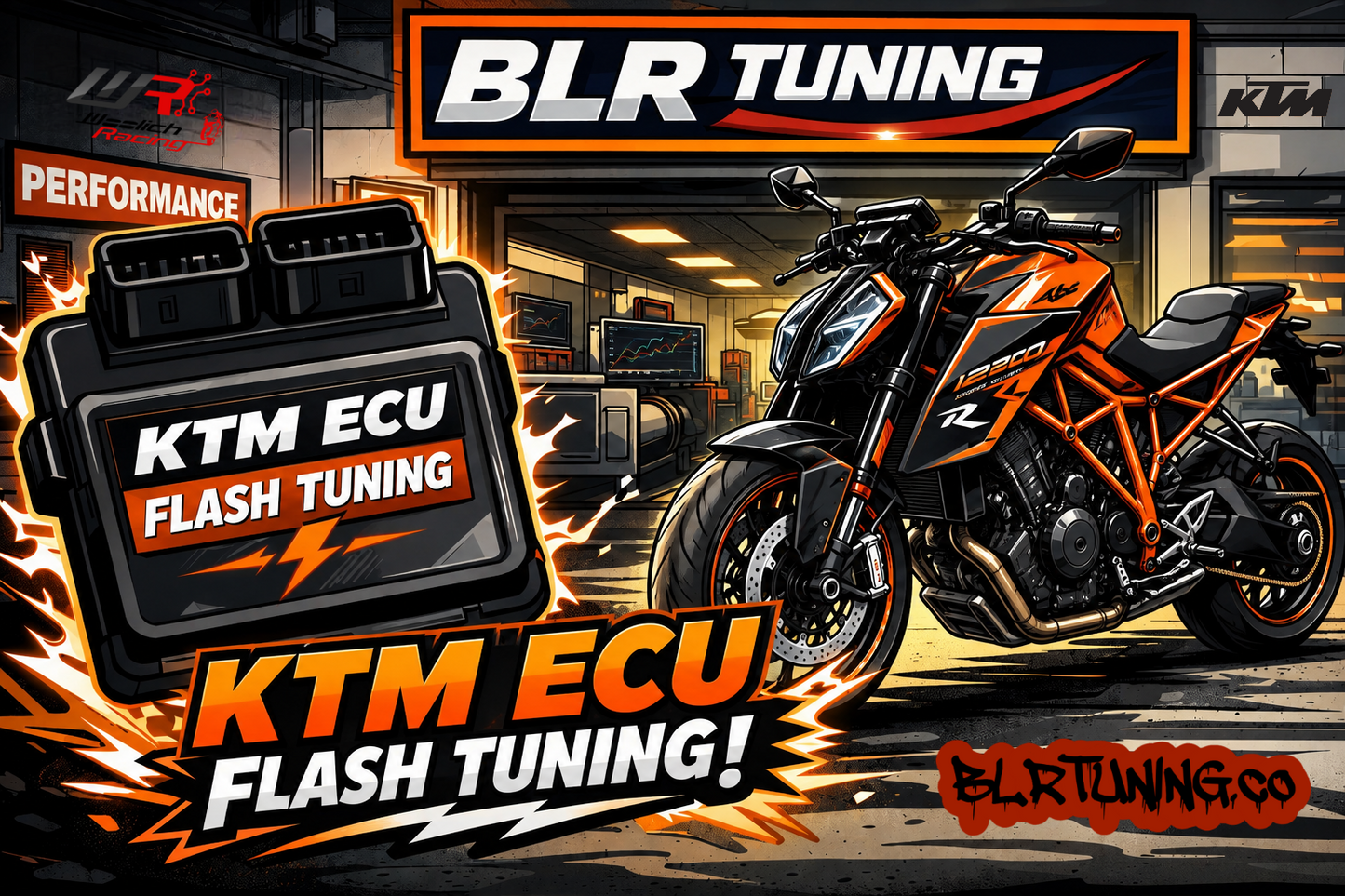 KTM ECU FLASH TUNING