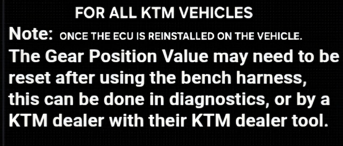 KTM ECU FLASH TUNING