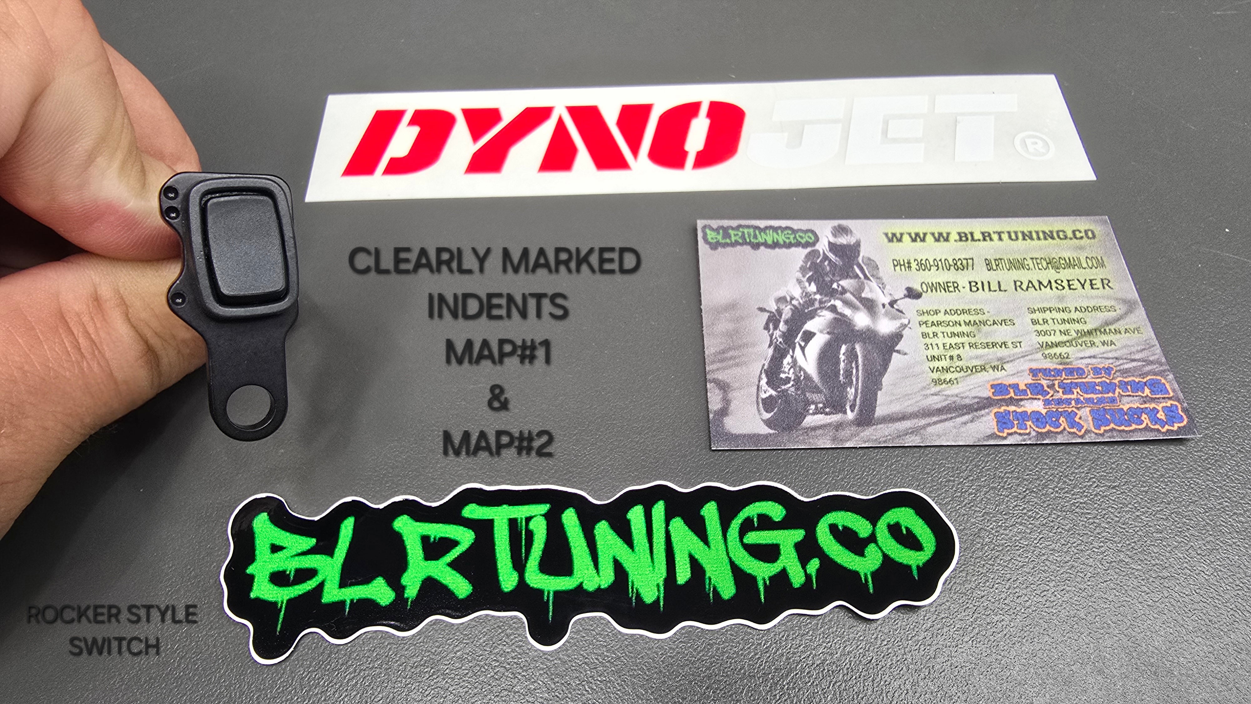 DYNOJET MAP SWITCH FOR PCV OR PC6 FOR SWITCHING FROM MAP 1