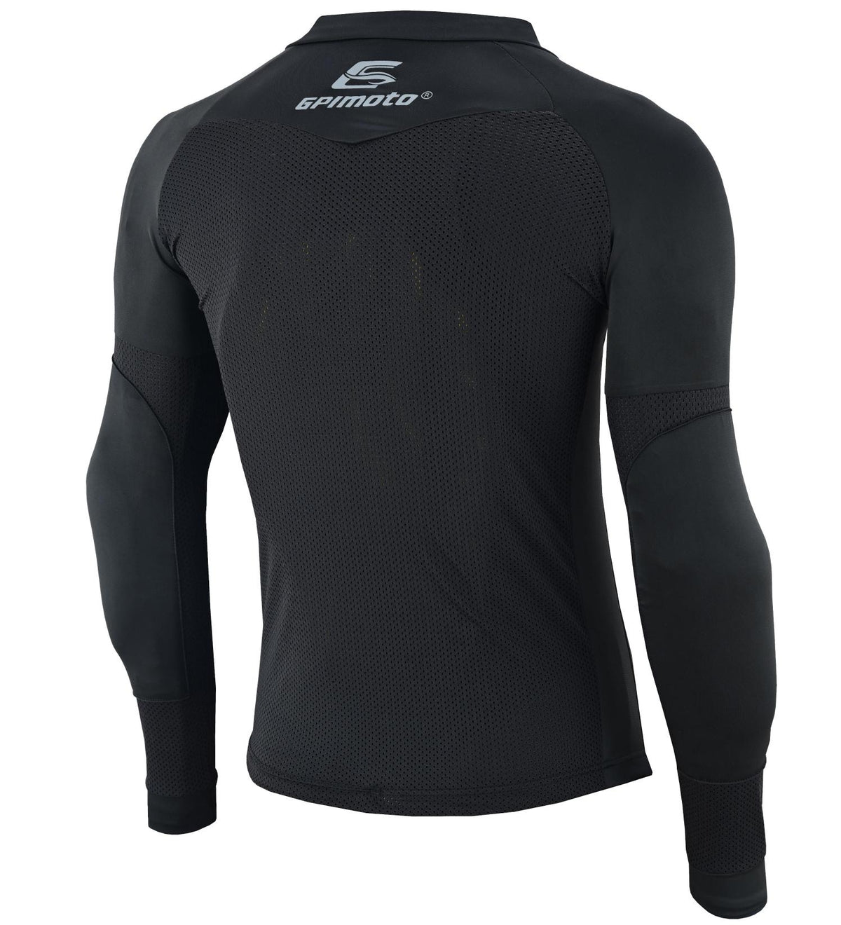 Men's Mesh Black Motorcycle Shirt | CE Level 2 Certified Protection
