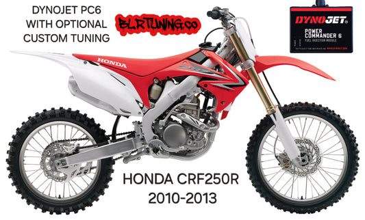 HONDA CRF250R 2010 - 2013 PC6 BY DYNOJET WITH OPTIONAL CUSTOM TUNING BY BLR TUNING