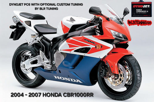 HONDA CBR1000RR CBR 1000 RR 2004 - 2007 PC6 BY DYNOJET WITH OPTIONAL CUSTOM TUNING BY BLR TUNING