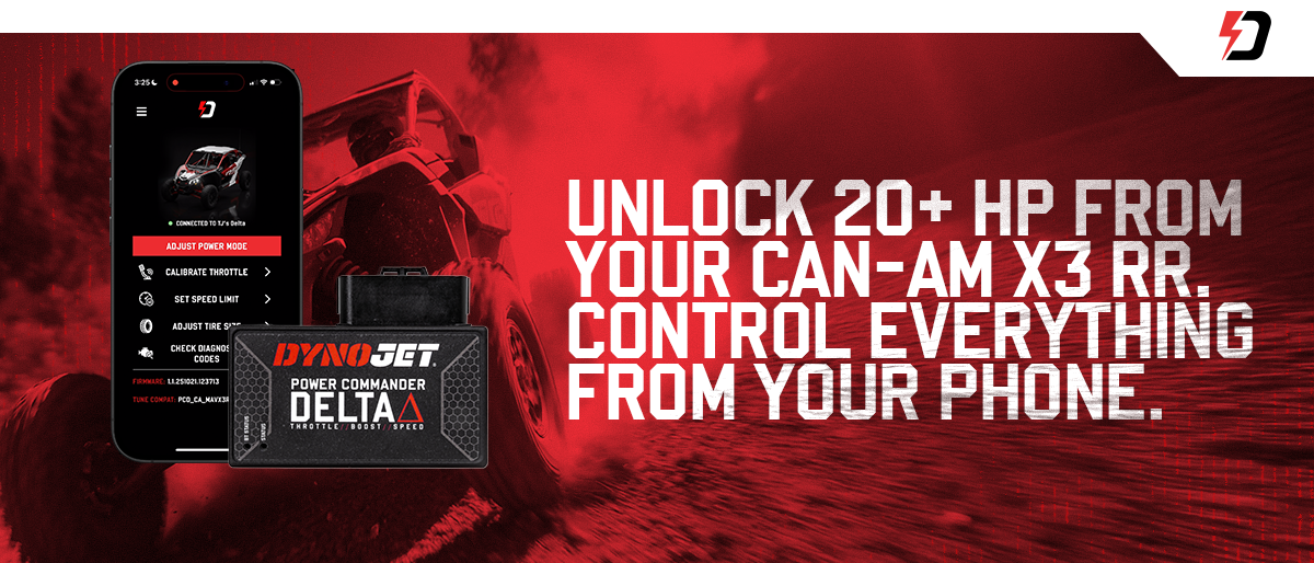 Power Commander Delta for Can-Am Maverick X3 RR models by Dynojet