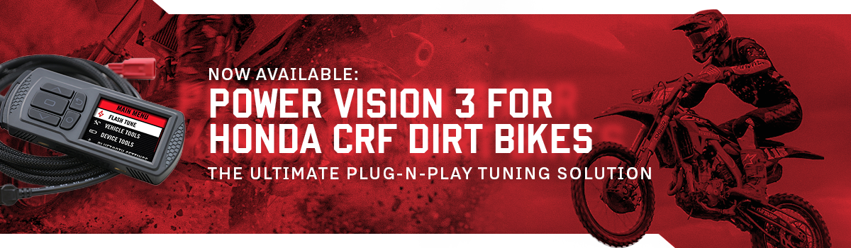 HONDA CRF250 AND CRF450 2018 - 2026 DYNOJET PV3 WITH OPTIONAL CUSTOM TUNING BY BLR TUNING