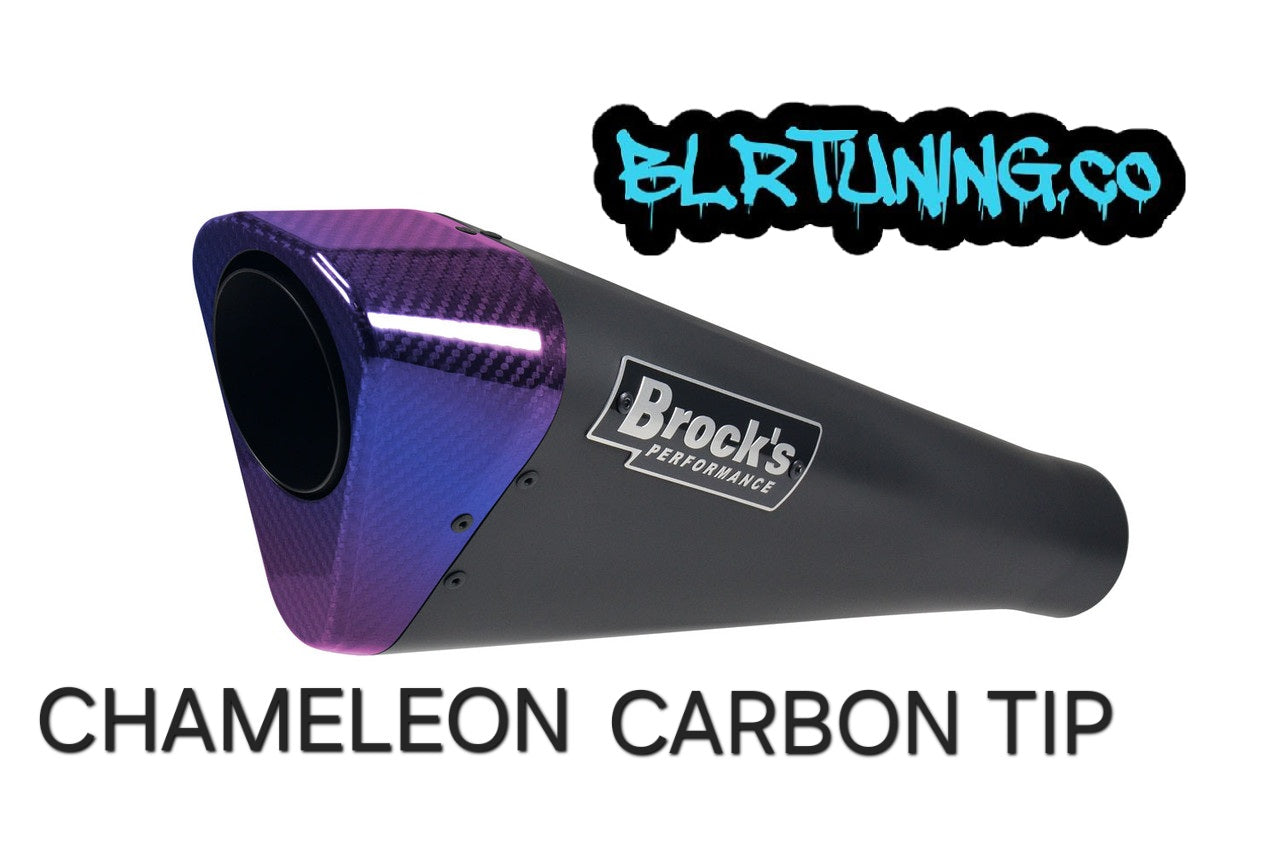 KAWASAKI ZH2 20 - 25 BROCKS PERFORMANCE FULL SYSTEM PENTA-CARBON BLACK CERAMIC COATED EXHAUST
