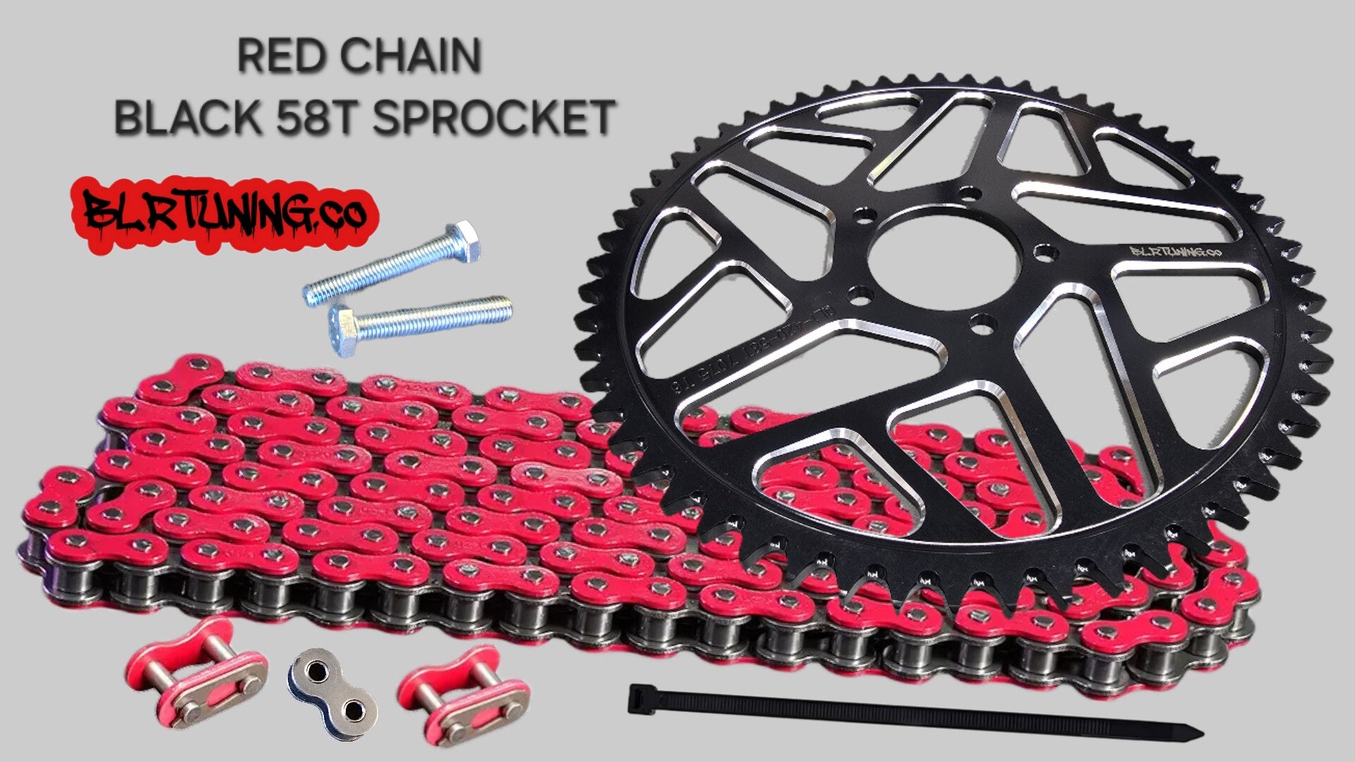 RAWRR MANTIS X 58 TOOTH REAR SPROCKET MAX TORQUE CONVERSION KIT