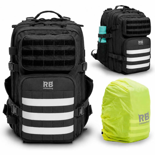 Riderbag Xtreme 45L Tactical Backpack - Black
