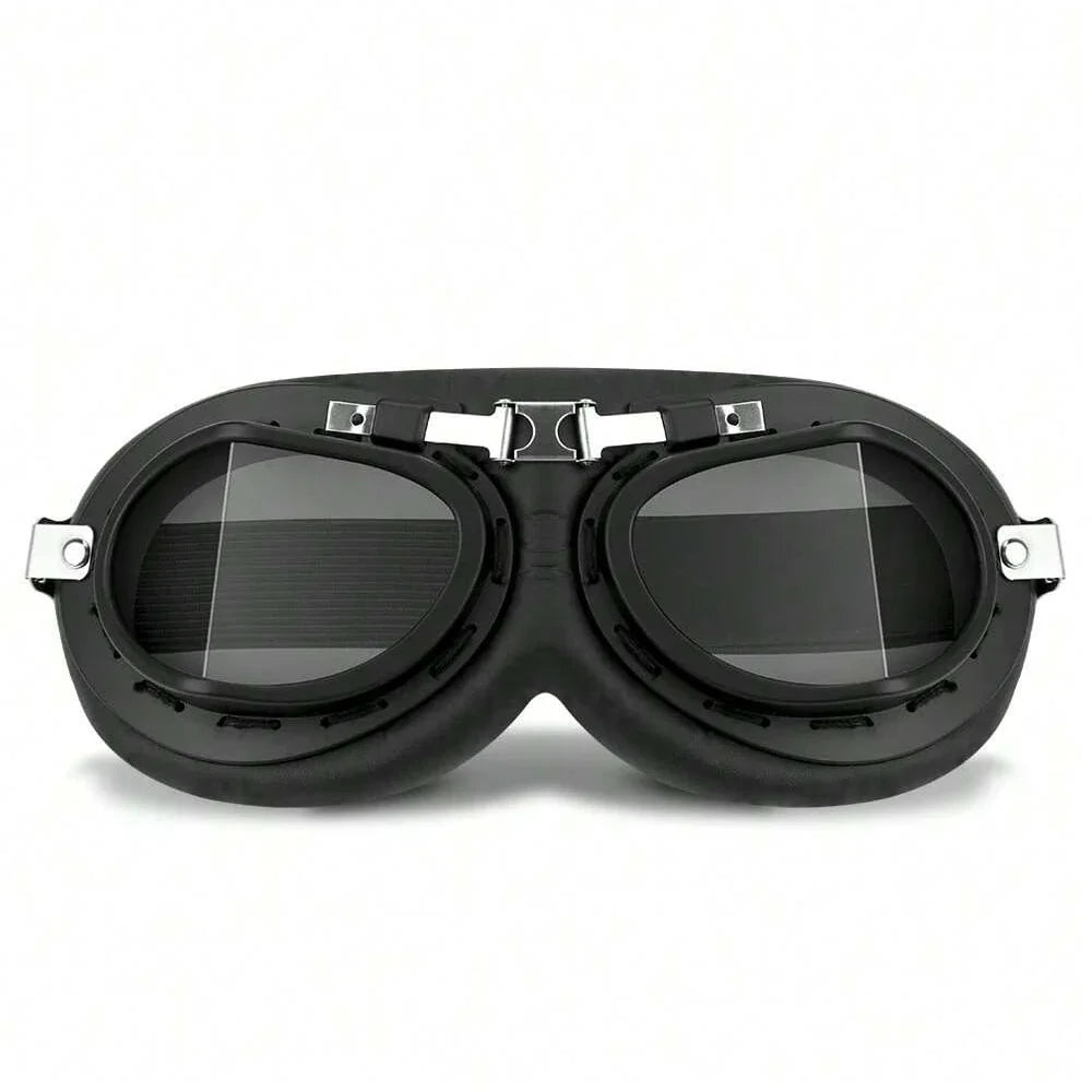 Motorcycle Leather Retro Goggles
