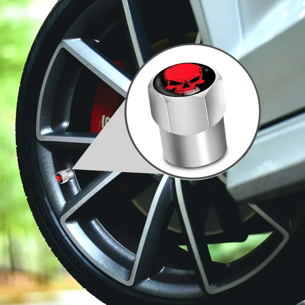 4Pcs/Set Valve Stem Caps
