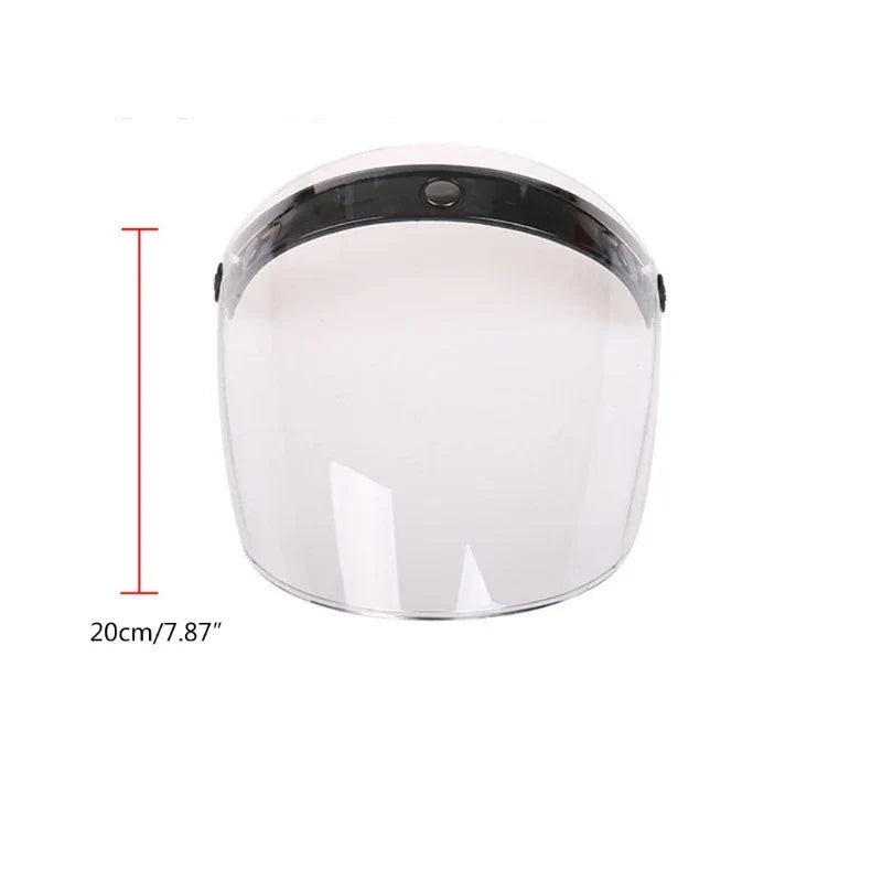3-Snap Helmet Visor