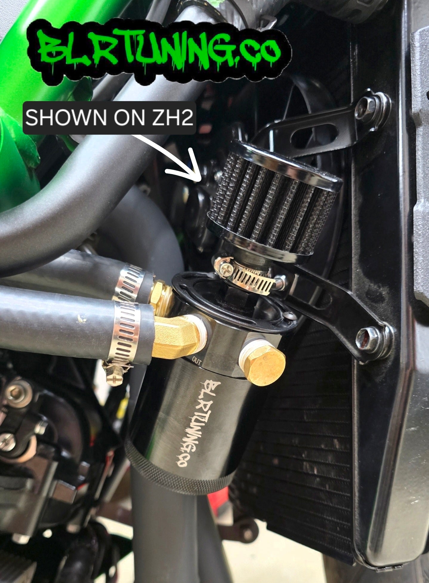 3 Port Catch Can Filter & Fitting replacement Kit by BLR TUNING