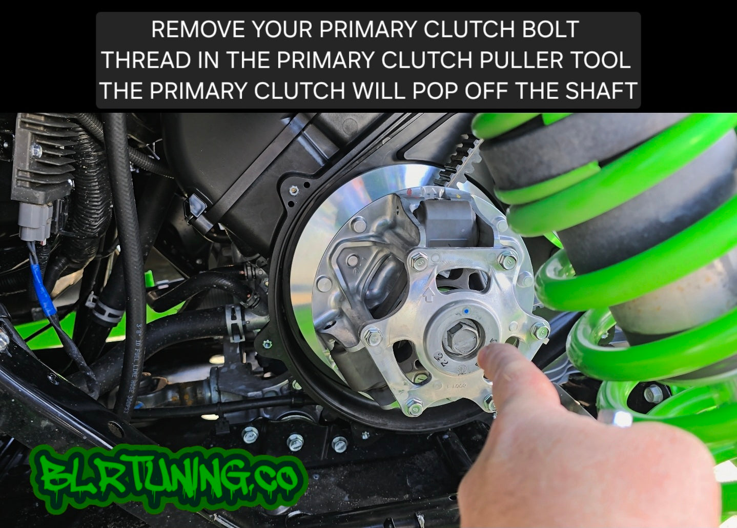 KAWASAKI TERYX H2 PRIMARY CLUTCH PULLER TOOL