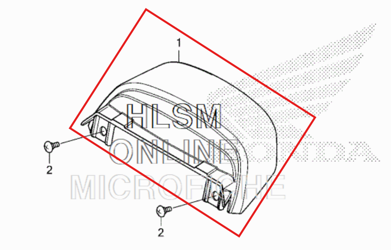 Honda Grom Rear Cowl 2022 +