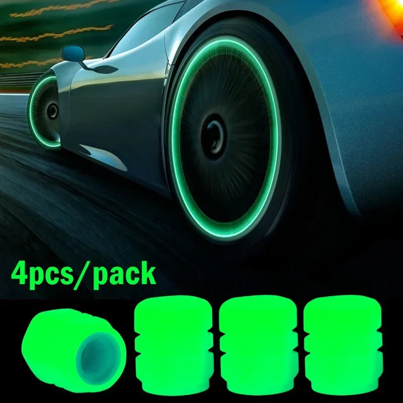 Luminous Valve Stem Caps Dustproof