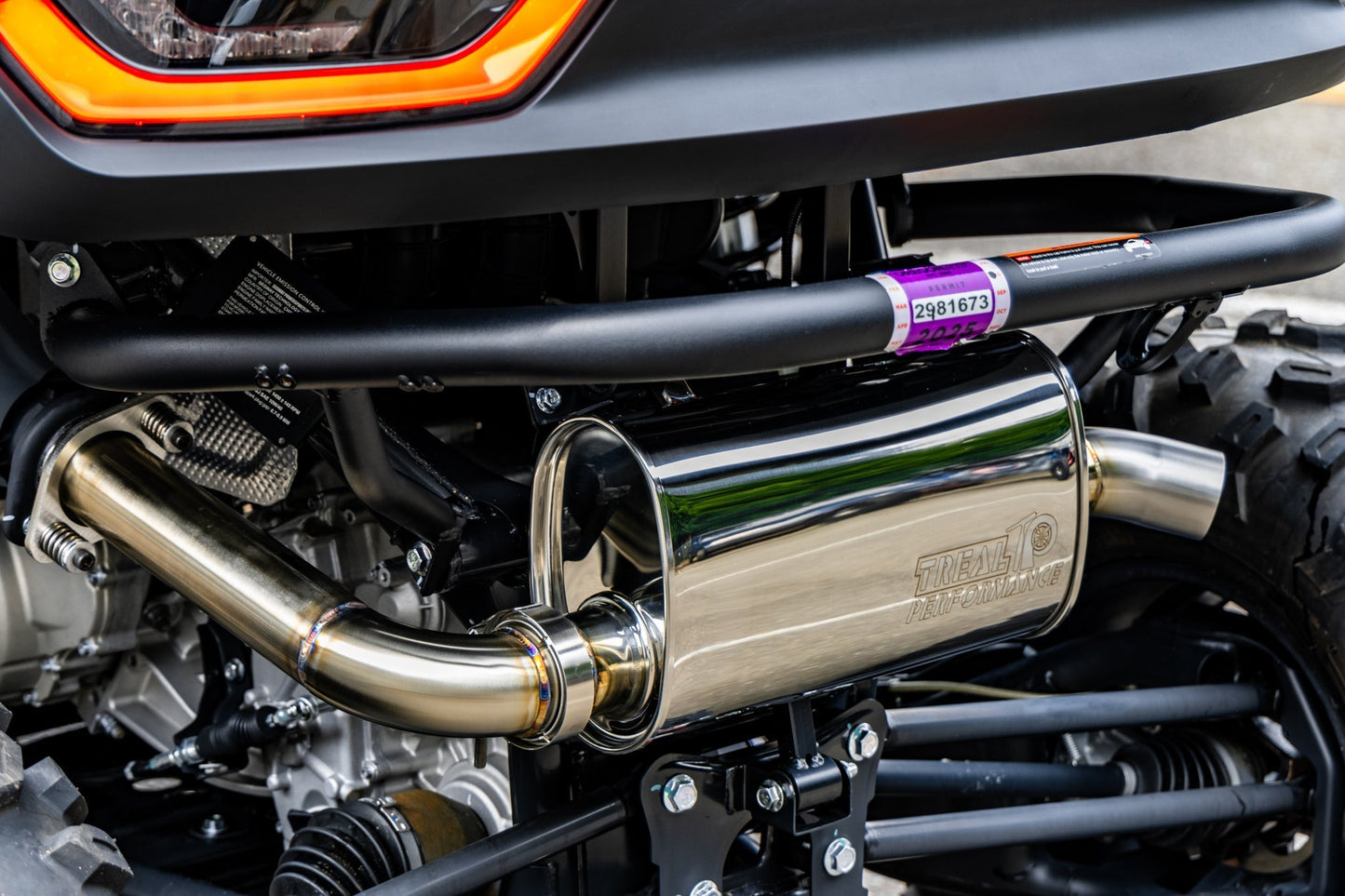 Treal Performance | 2023-2024 Segway Villain SX10 "Vader" Exhaust