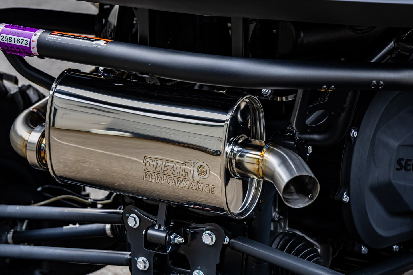 Treal Performance | 2023-2025 Segway Villain SX10 "Vader" Exhaust