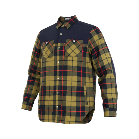 Flannel Jacket - Olive Flannel