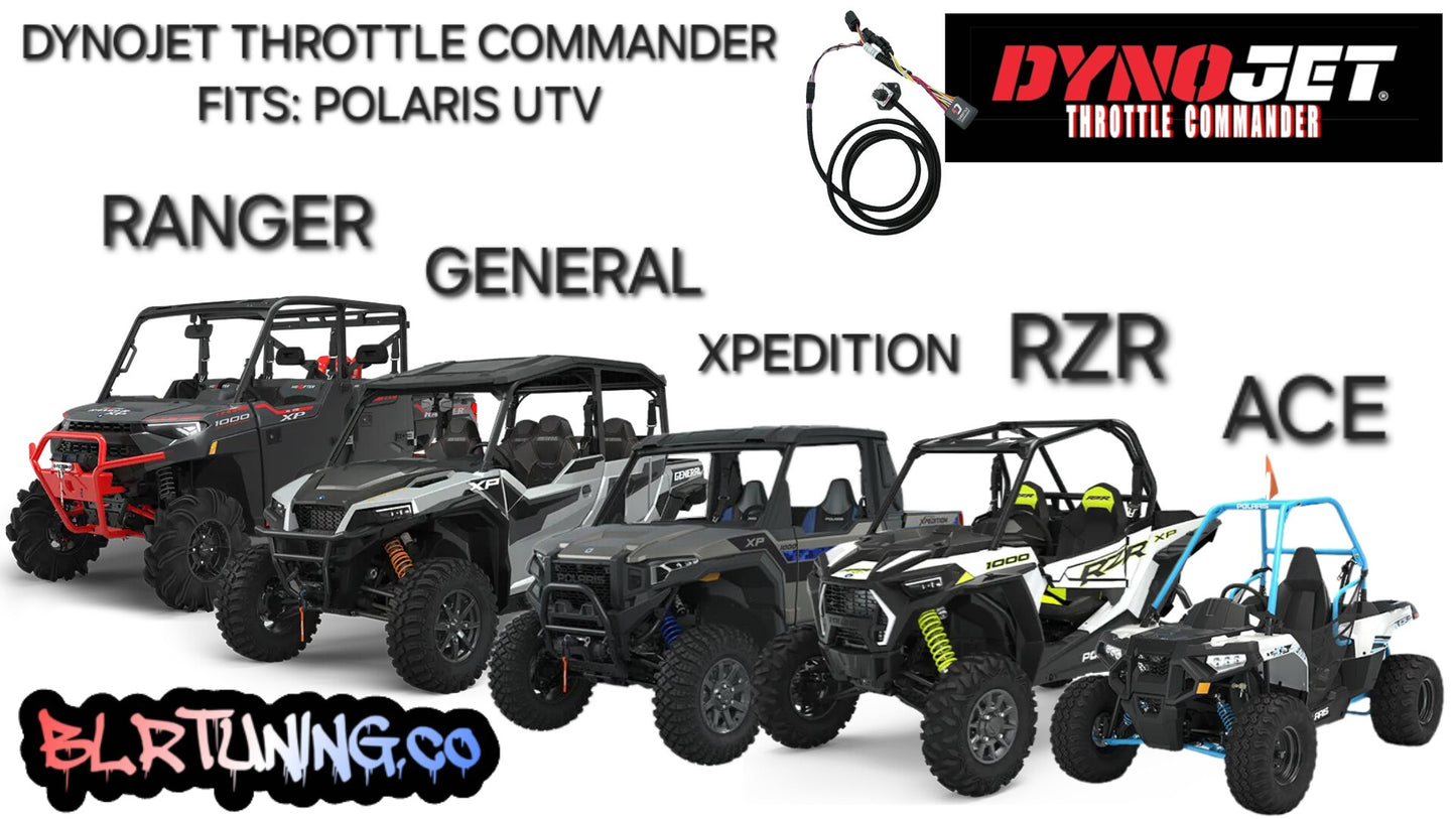 DYNOJET THROTTLE COMMANDER FOR POLARIS UTV - SXS - RZR - RANGER - XPEDETION - GENERAL - ACE - 2013 - 2025