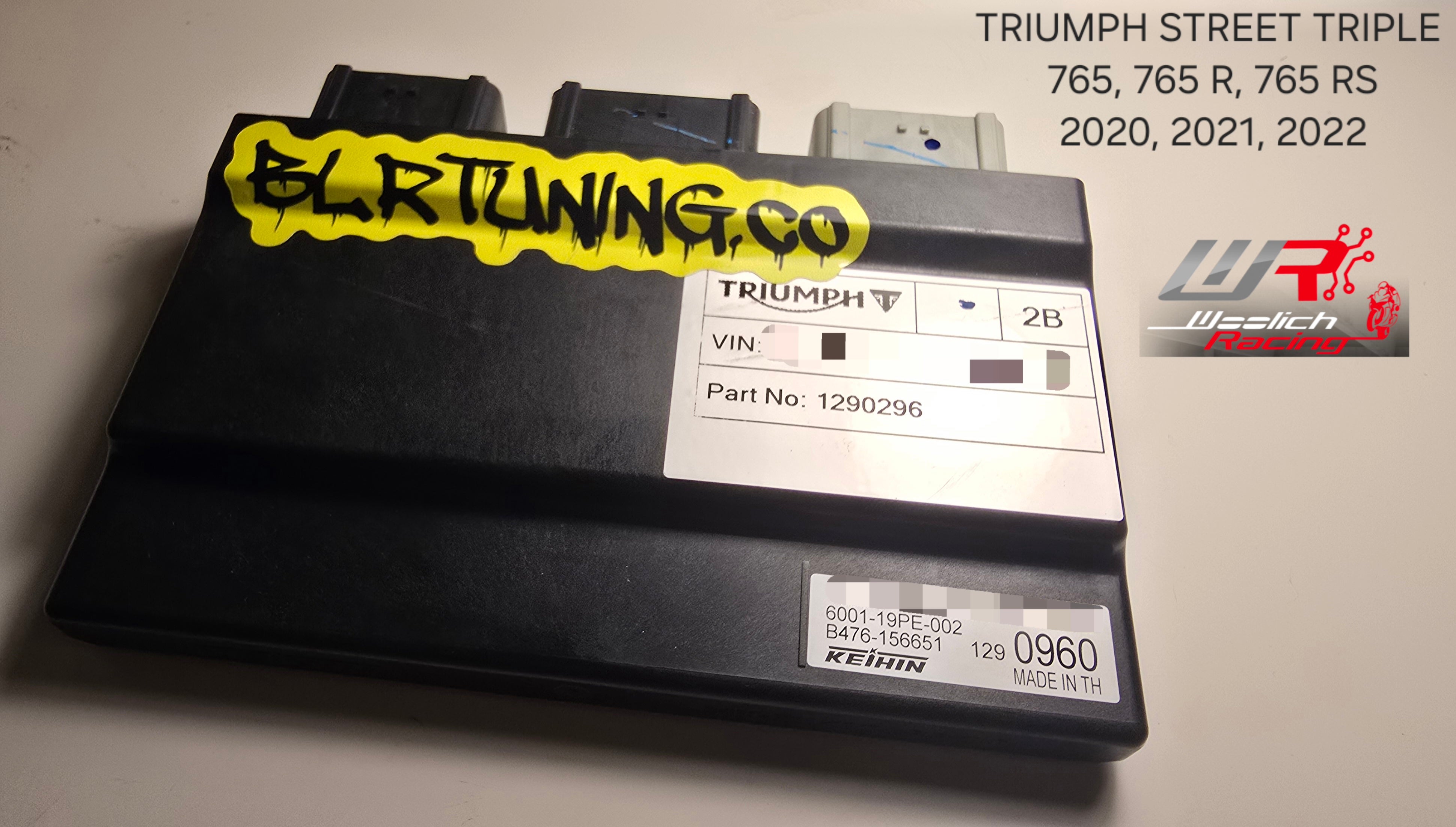 TRIUMPH ECU FLASH TUNING – BLR TUNING
