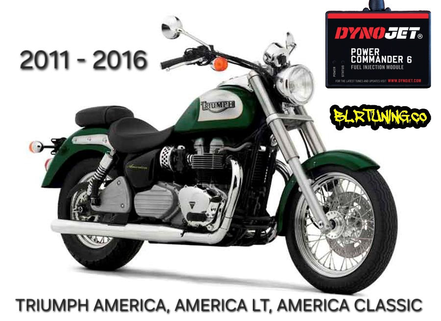 TRIUMPH SPEEDMASTER - AMERICA 2011 - 2016 PC6 BY DYNOJET WITH OPTIONAL CUSTOM TUNING BY BLR TUNING