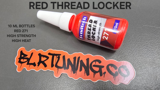 THREAD LOCKER RED 271 HIGH STRENGTH HIGH HEAT 10 ML BOTTLE