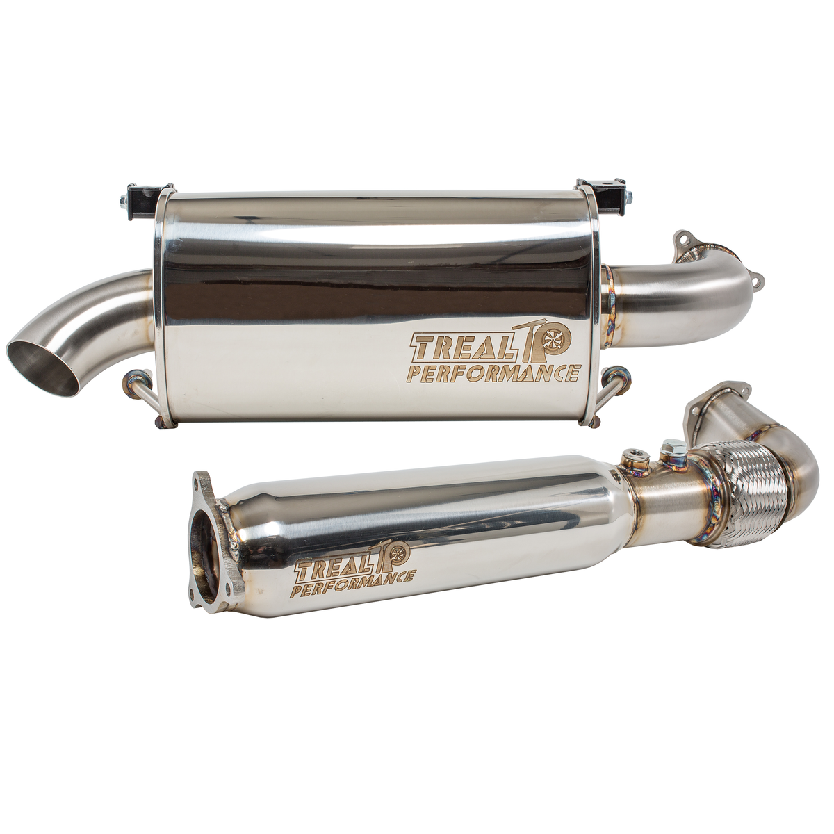 Treal Performance | 2020-2026 Polaris RZR Pro XP / Turbo R Turbo Back Exhaust System