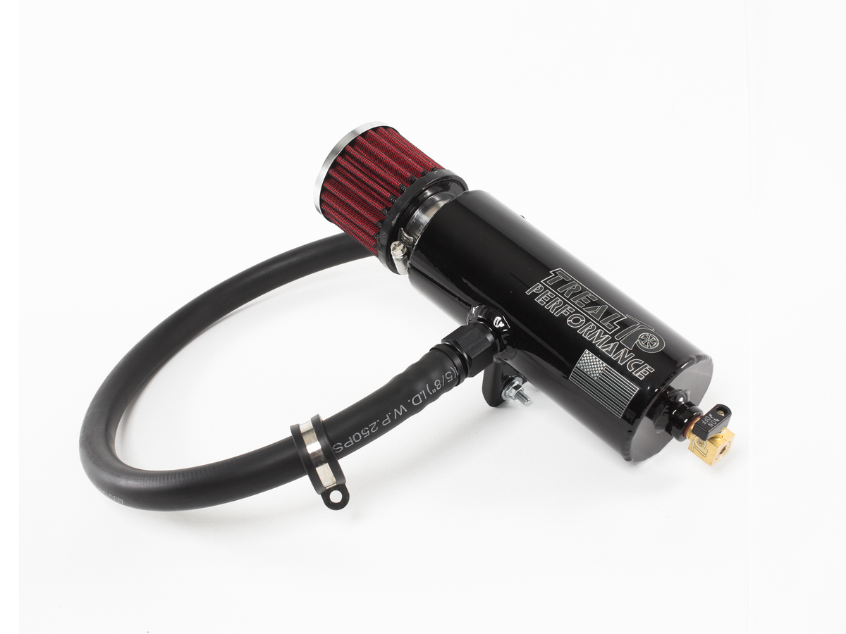 Treal Performance | 2017-2027 Can-Am X3 Oil Catch Can / Breather System