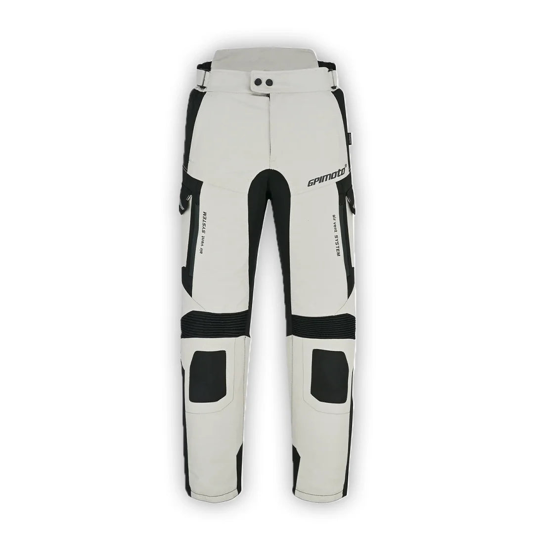 GPI MOTO Motorcycle Cargo Pants for Men Regular Fit Riding Pants with CE Armors.