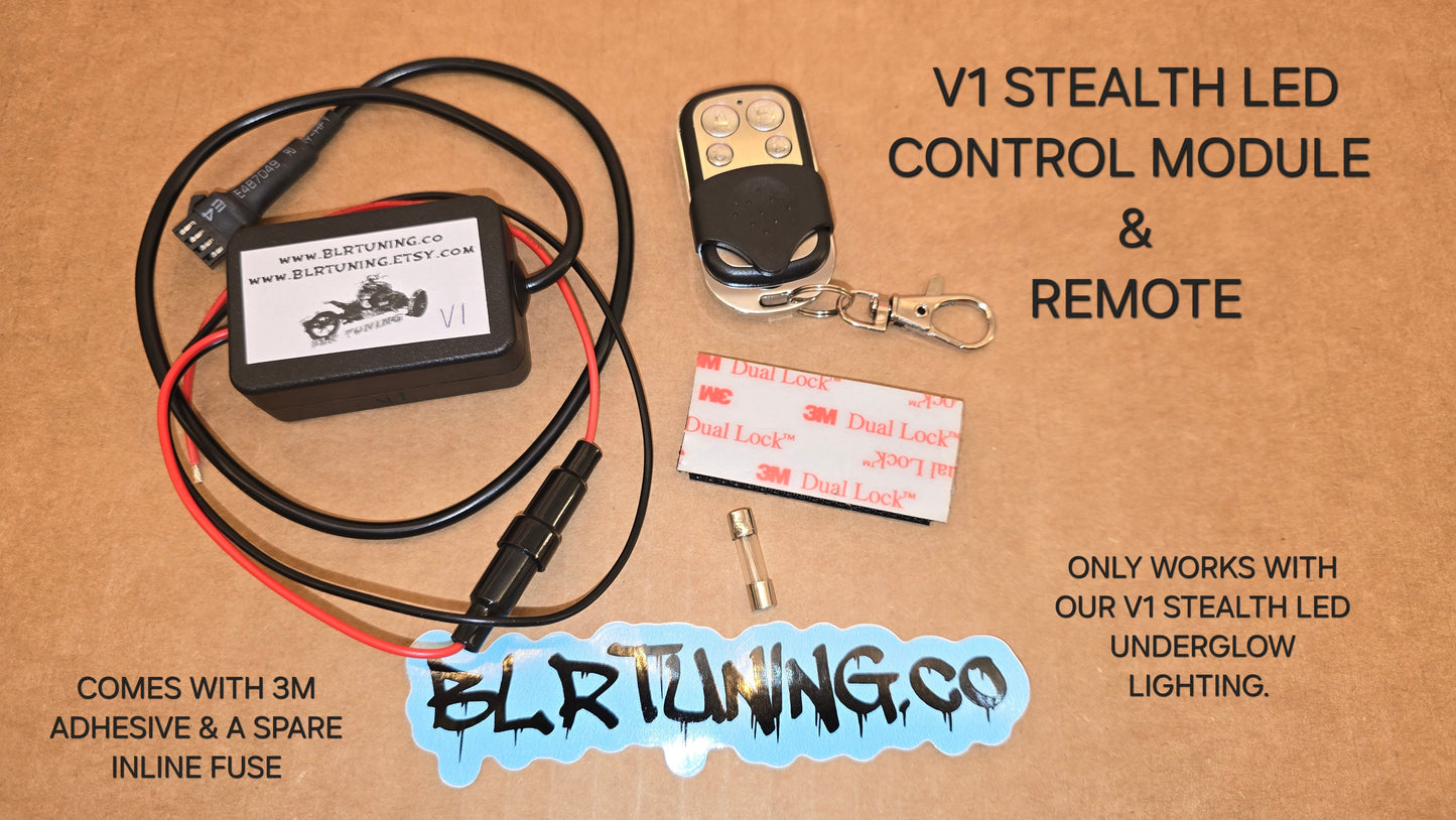 STEALTH LED CONTROL MODULE AND REMOTE