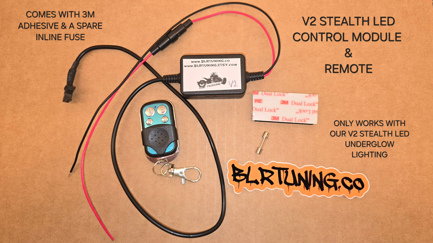 STEALTH LED CONTROL MODULE AND REMOTE