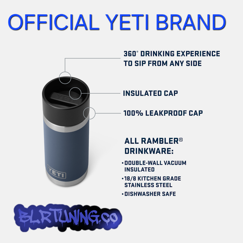 CUSTOMIZED YETI 12 OZ RAMBLER HOT COLD THERMOS