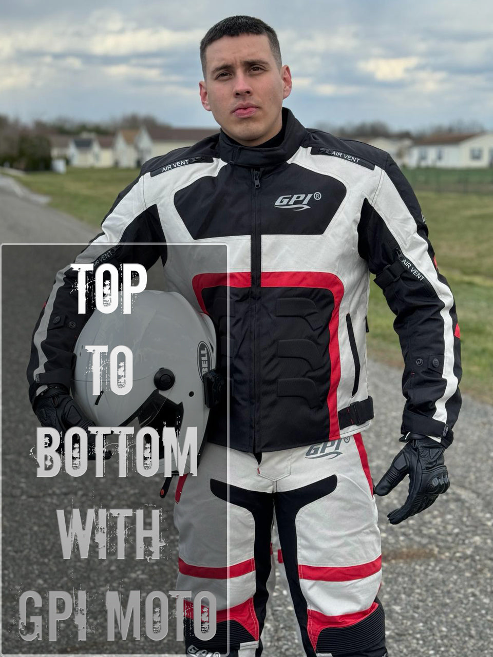 High Premium Quality Adjustable/Black/Red Multi-Color Motorcycle Pants – Beach-