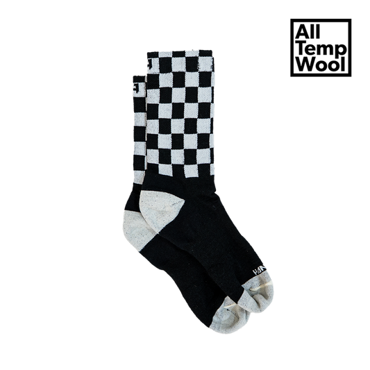 Socks -  Checkered Wool