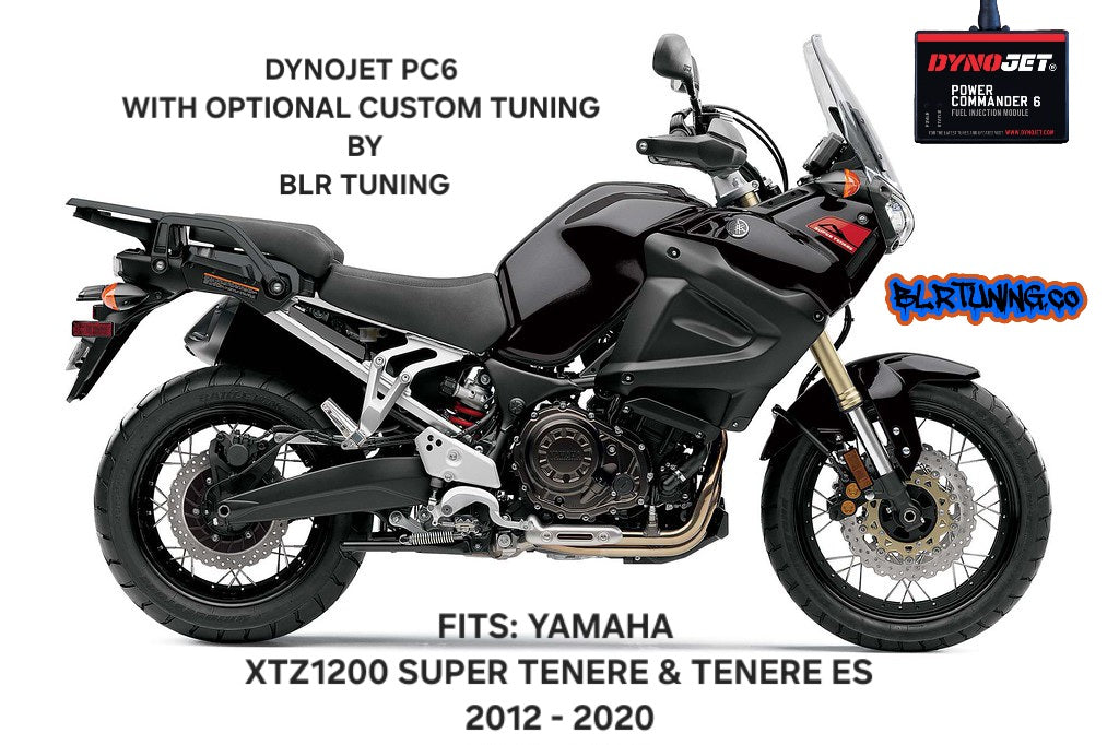 YAMAHA SUPER TENERE XTZ1200 - XTZ1200 ES 2012 - 2020 PC6 BY DYNOJET WITH OPTIONAL CUSTOM TUNING BY BLR TUNING