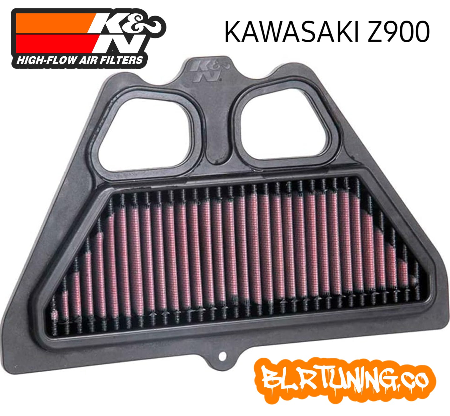 KAWASAKI Z900 K&N HIGH FLOW FILTER
