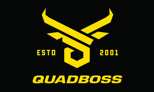 QuadBoss, QuadBoss 3x5 PowerSports Pole Flag with Logo Display
