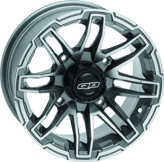 QuadBoss, QuadBoss Stryker 14x7 Aluminum Wheel for Powersports Vehicles - Part Number 608466