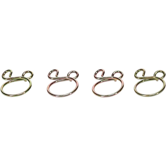 ALL BALLS, ALL BALLS FS00048 Hose Clamps Refill Kit – 4 Pack