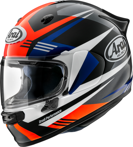 ARAI HELMETS, ARAI HELMETS Contour-X Helmet with Logo Duct and Aerodynamic Spoiler - Large, Red