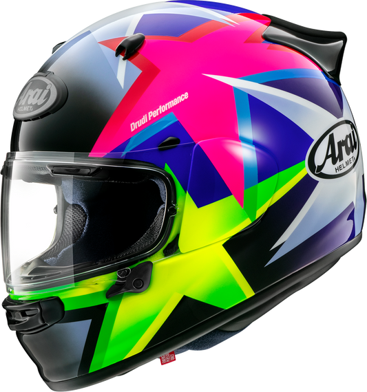 ARAI HELMETS, ARAI Helmets Contour-X Star Helmet - Small (Part 0101-18580) with Advanced Aerodynamics and Ventilation