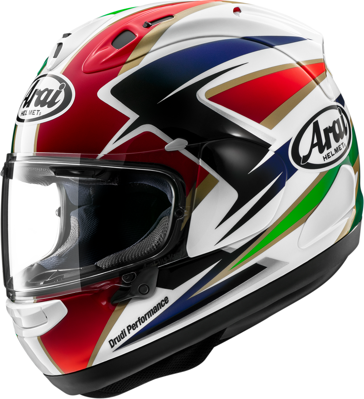 ARAI HELMETS, ARAI HELMETS Corsair-X Cadalora Restyle Helmet – Medium with VAS Shield Mechanism and Full Features