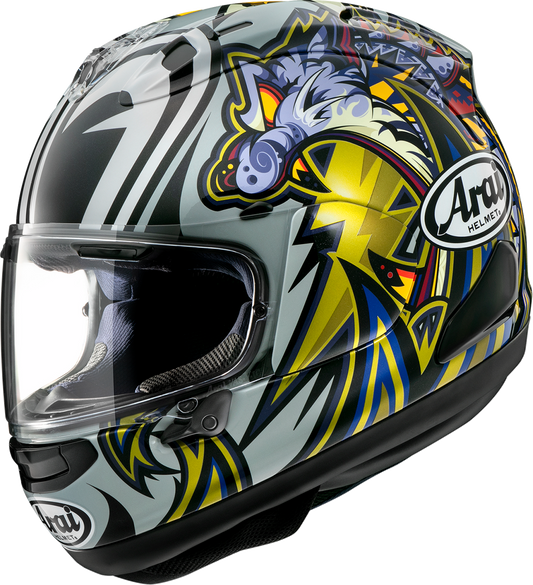 ARAI HELMETS, Arai Helmets Corsair-X Nakasuga 4 Helmet – XS with VAS Shield Mechanism and Advanced Features
