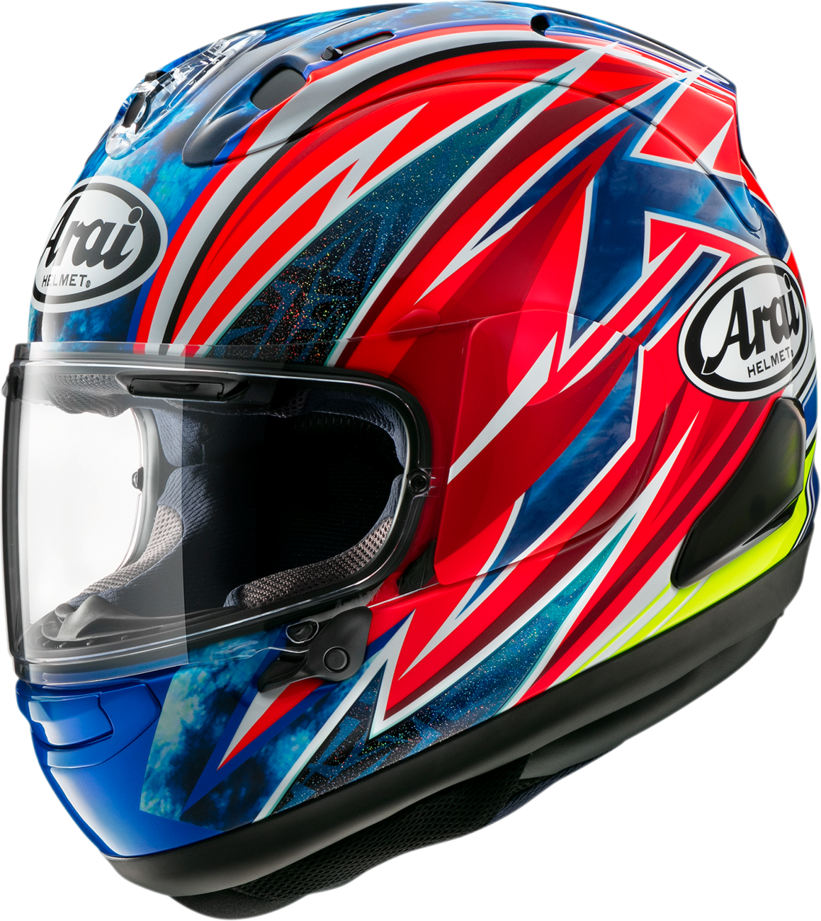 ARAI HELMETS, ARAI HELMETS Corsair-X Ogura Helmet Medium Part 0101-17701 with VAS Shield Mechanism and Advanced Safety Features