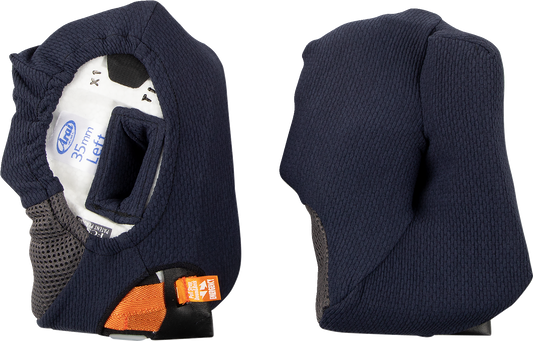 ARAI HELMETS, ARAI HELMETS Corsair-X, Quantum-X, Signet-X Cheek Pads - 35 mm Part 05-5702