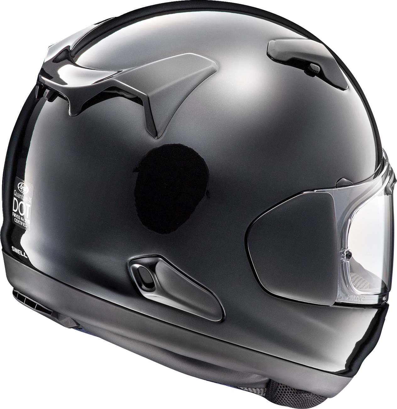 ARAI HELMETS, Arai Helmets Quantum-X Diamond Black Helmet - Size XS (Part Number 0101-18169)