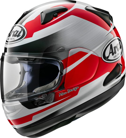 ARAI HELMETS, Arai Helmets Quantum-X Steel Helmet - Red, Large (Part Number 0101-18119)