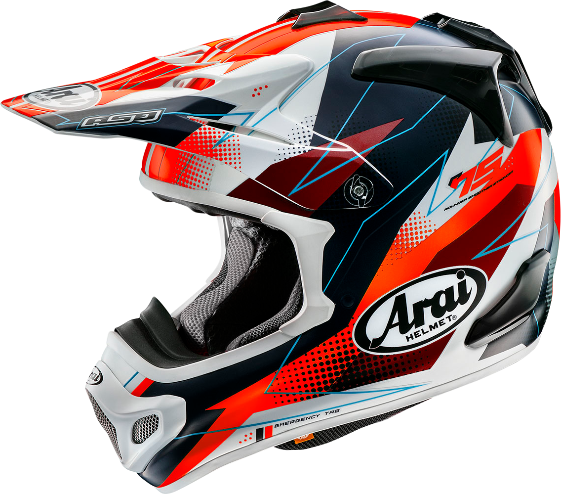 ARAI HELMETS, ARAI Helmets VX-Pro4 Resolute Red Small - Part Number 0110-8478